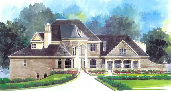 image of luxury house plan 6154
